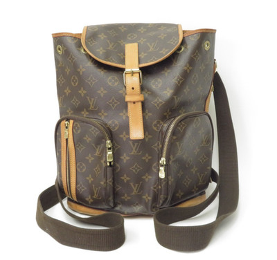 Authentic Louis Vuitton Monogram Sac A Dos Bosphore Backpack F#49484