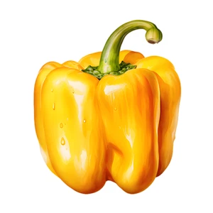 Pepper Vegetable Self Adhesive Waterproof Sticker