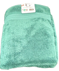 Grandeur green Bath Towel 100% Cotton 76x147cm OEKO-TEX Solid Bordered -2