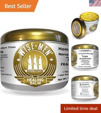 Natural Healing Balm with Frankincense Myrrh for Nerve Relief - 4 oz Cream