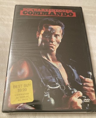 Commando DVD Arnold Schwarzenegger Action Movie Thriller Adventure 1985