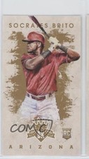 2016 Panini Diamond Kings Rookies Mini Socrates Brito #182 0a3