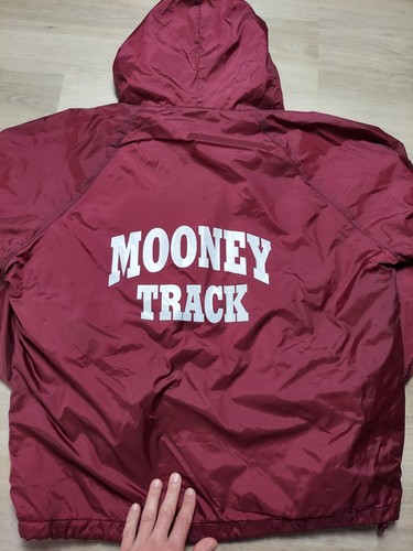 Vintage Cardinal Mooney High School XL Track Pullover Windbreaker Warmup Jacket - Picture 11 of 13