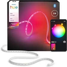 Striscia LED Hue Flux, 5 metri, 2.000 lm, colori e atmosfera vivaci, luce 5m 