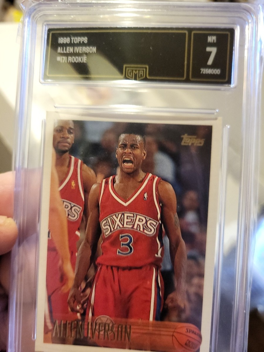 1996-97 Topps - Allen Iverson #171 (RC) for sale online | eBay