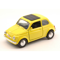 Fiat 500 F 1957 Yellow 1:32 New Ray Auto Stradali -D- Neues Modell