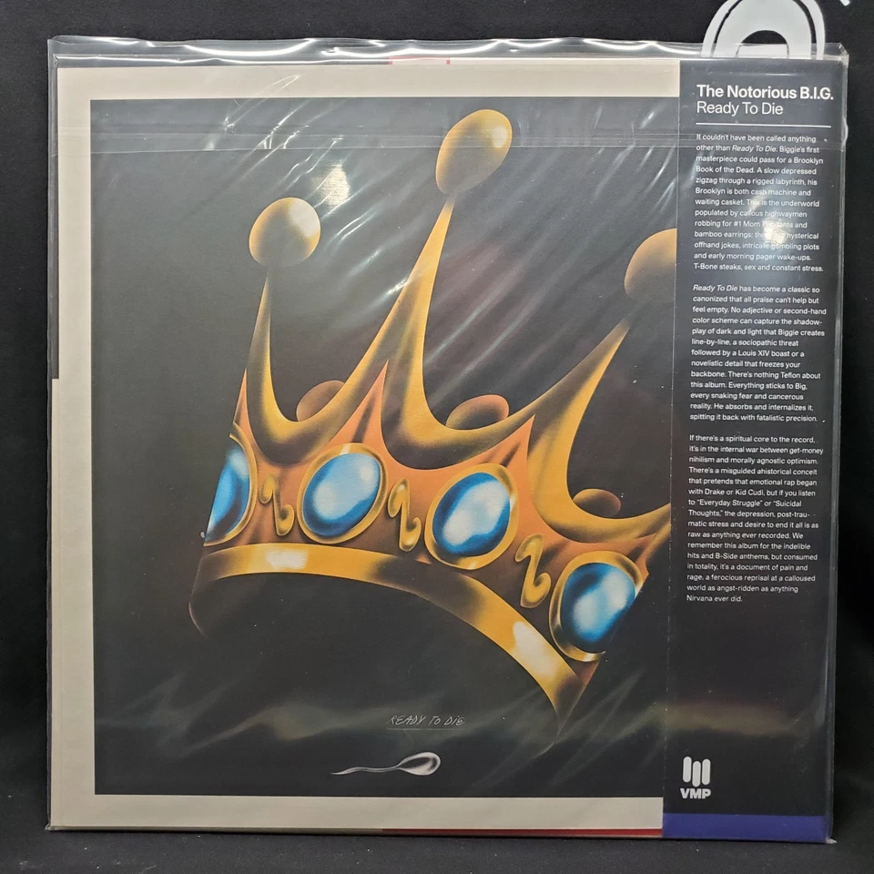 The Notorious BIG Ready to Die VMP VINYL ME PLEASE RED WHITE BLACK COLOR VINYL - Image 3 of 4