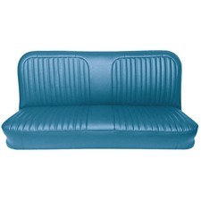 Distinctive Industries Bench Seat Upholstery Bright Blue Vinyl Chevy C10 67-72 Distinctive Industries Bench Seat Upholstery Bright Blue Vinyl Chevy C10 67-72