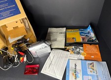 Sony Handycam DCR-HC21 MiniDV Camcorder w/ Box Manual Not Working For Parts