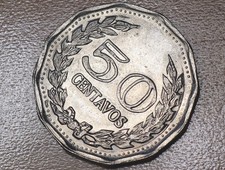 1970 Colombia 50 Centavos
