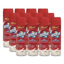 RESOLVE 00706CT 22 oz. Aerosol Spray Foam Carpet Cleaner 12/Carton New
