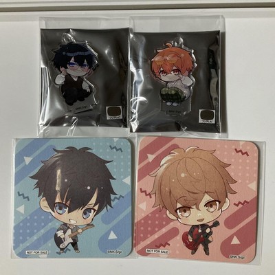 Given Smile Base Cafe Ritsuka Midwinter Acrylic Stand Keychain Coaster Set