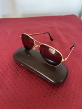 Titmus Z87 Vintage Aviator Sunglasses Frames 145mm with Case Made In USA