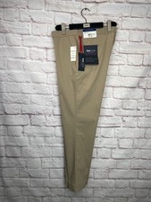 NEW TOMMY HILFIGER Mens Brown Khaki STRETCH Business Dress Pants/Slacks 40x30