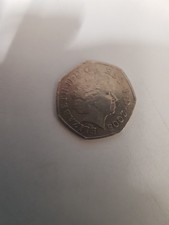 50 Pence Coin Samuel Johnson