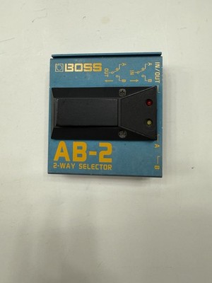 Boss Roland AB-2 2-Way A/B Line Selector Guitar Effect Pedal