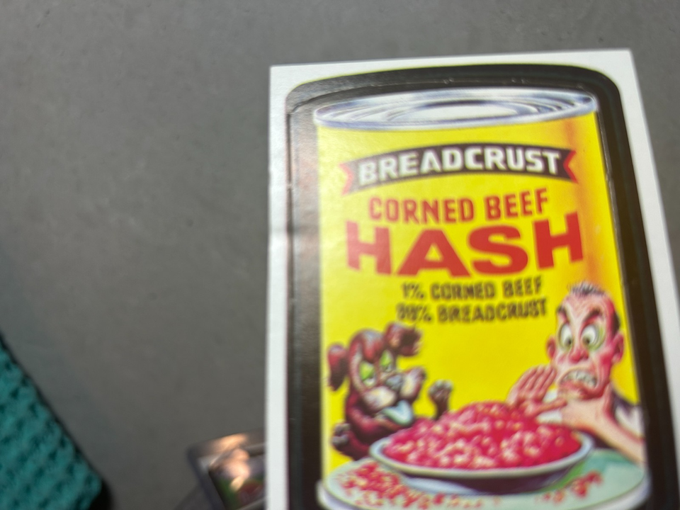 1967 Vintage Wacky Packages Corned Beef Hash # 28 Read | eBay
