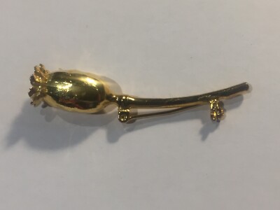Broche Fleur Vintage - Modèle 100-23 - Occasion à Vérifier