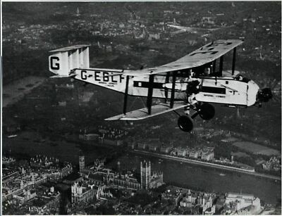 IMPERIAL AIRWAYS ARMSTRONG WHITWORTH ARGOSY G-EBLF VINTAGE HERSTELLERFOTO