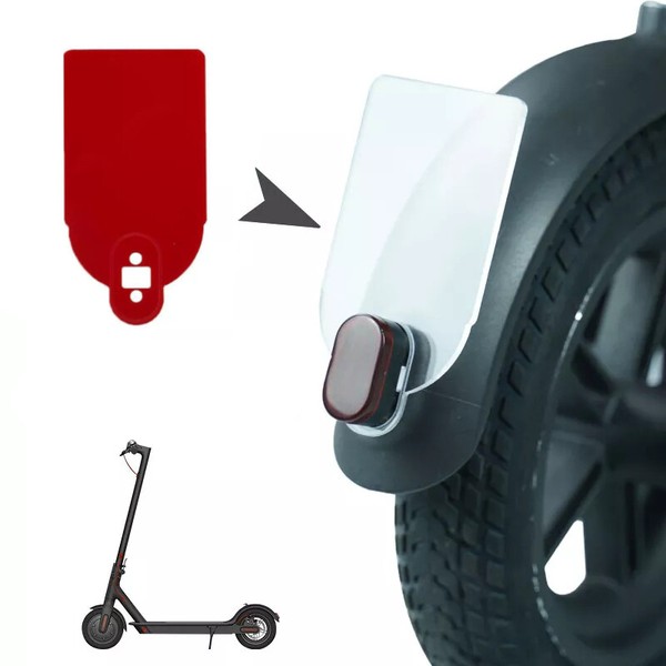 Nummernschildhalter Inoparts FüR Xiaomi M365 / M365 Pro - Rot-image
