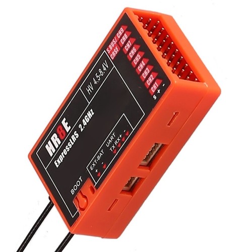 9CH HR8E ELRS PWM Receiver High Sensitivity Antennas For Aircraft Car Boats - Zdjęcie 10 z 11