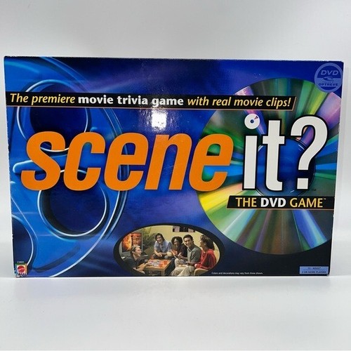 Scene It? The DVD Game Trivia Board Game Movie 2003 New Sealed NIB - Picture 1 of 7