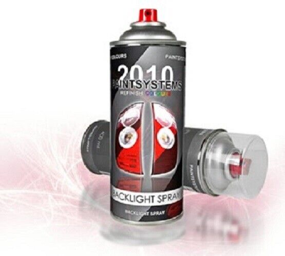 Transparent Tönungsspray Schwarz 2 x 400ml Rückleuchten Spray Lasur Lack