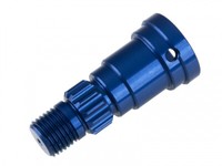 Traxxas Radachse Aluminium, (Blau-Eloxiert) (1) (Nur Zur Verwendung Mit 7750X Od