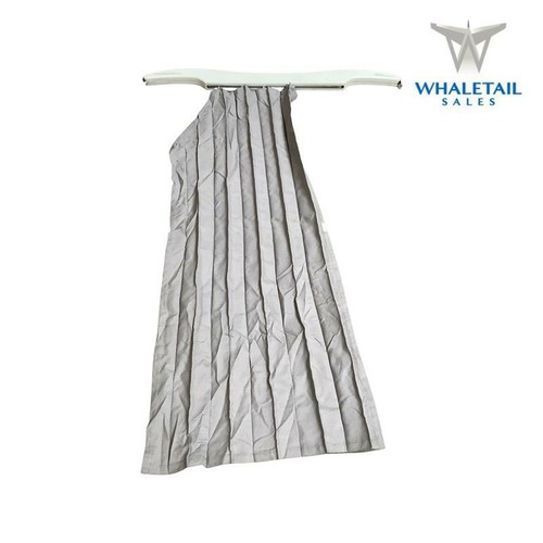 737 800 Curtain With Track Gray Ebay