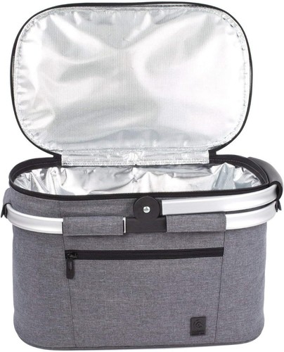 22L Pickniktasche Kühltasche Isoliertasche Einkaufskorb Thermo Kühlkorb Kühlbox - Bild 3 von 6