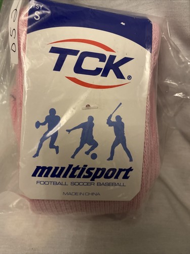Chaussettes TCK MultiSport Tube – Rose – Genouillères – Taille S – Polyester – Neuves
