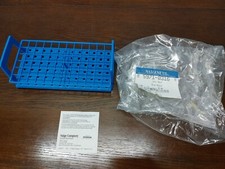 Nalgene Company 5971-0316 Nalgene Unwire PP Test Tube Rack, 16mm, 6x12, Blue