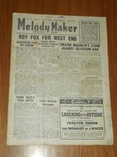 MELODY MAKER 1946 #675 JUN 29 JAZZ SWING ROY FOX FRANK WEIR TABOR JIMMY MESENE