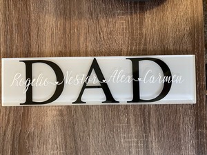 personalized plaques for dad