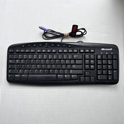 Microsoft Wired Computer Keyboard PS/2 RT2300