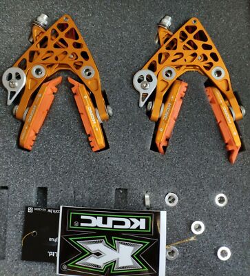 KCNC GOLD CB4 Hill Calipers Brake Road Brake F&R set bike cycling