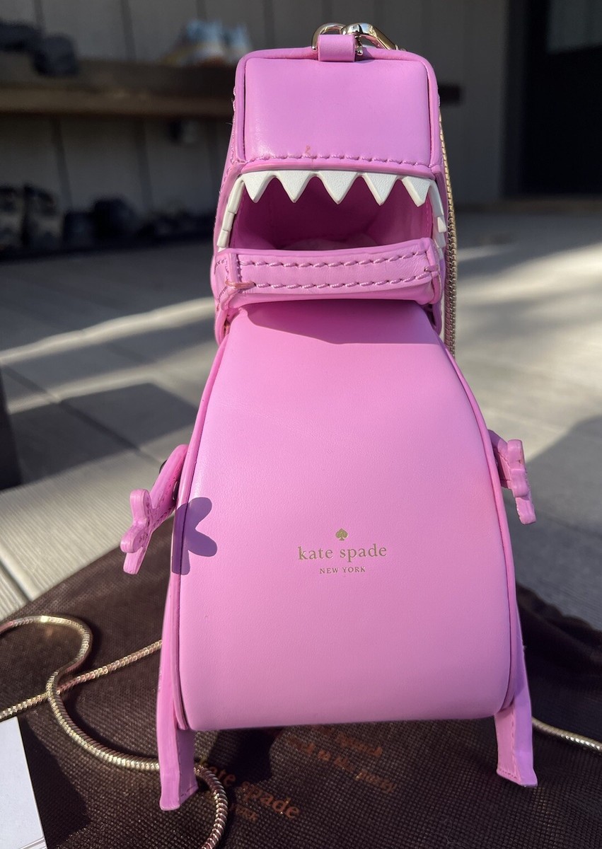 Pink Kate Spade Unicorn Purse Kate Spade T-REX Pink Crossbody Bag Dinosaur  Rex Novelty Purse W