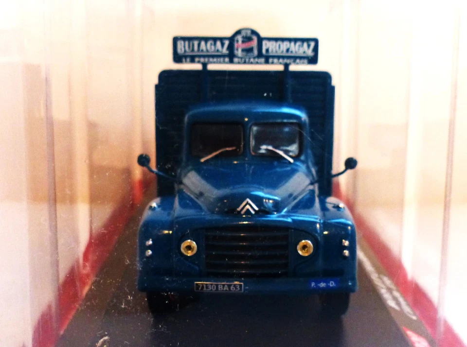 CITROEN T55 PLATEAU BOIS ET CHARBONS DUBOIS ET FILS - IXO HACHETTE 1/43 - Photo 3/3