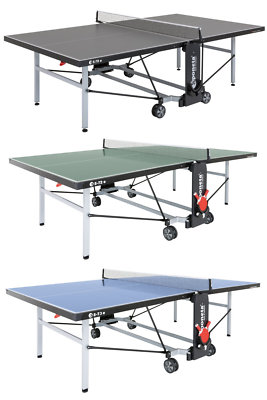 outdoor Tischtennisplatte Sponeta S 5-70e S 5-72e S 5-73e mit Netz draußen