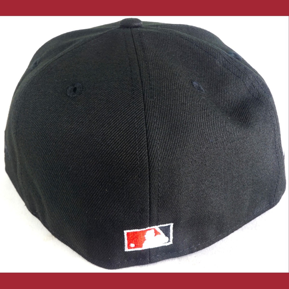 SZ 7 1/4 SCREAM CHICAGO CUBS BLACK/RED 1990 ASG NEW ERA