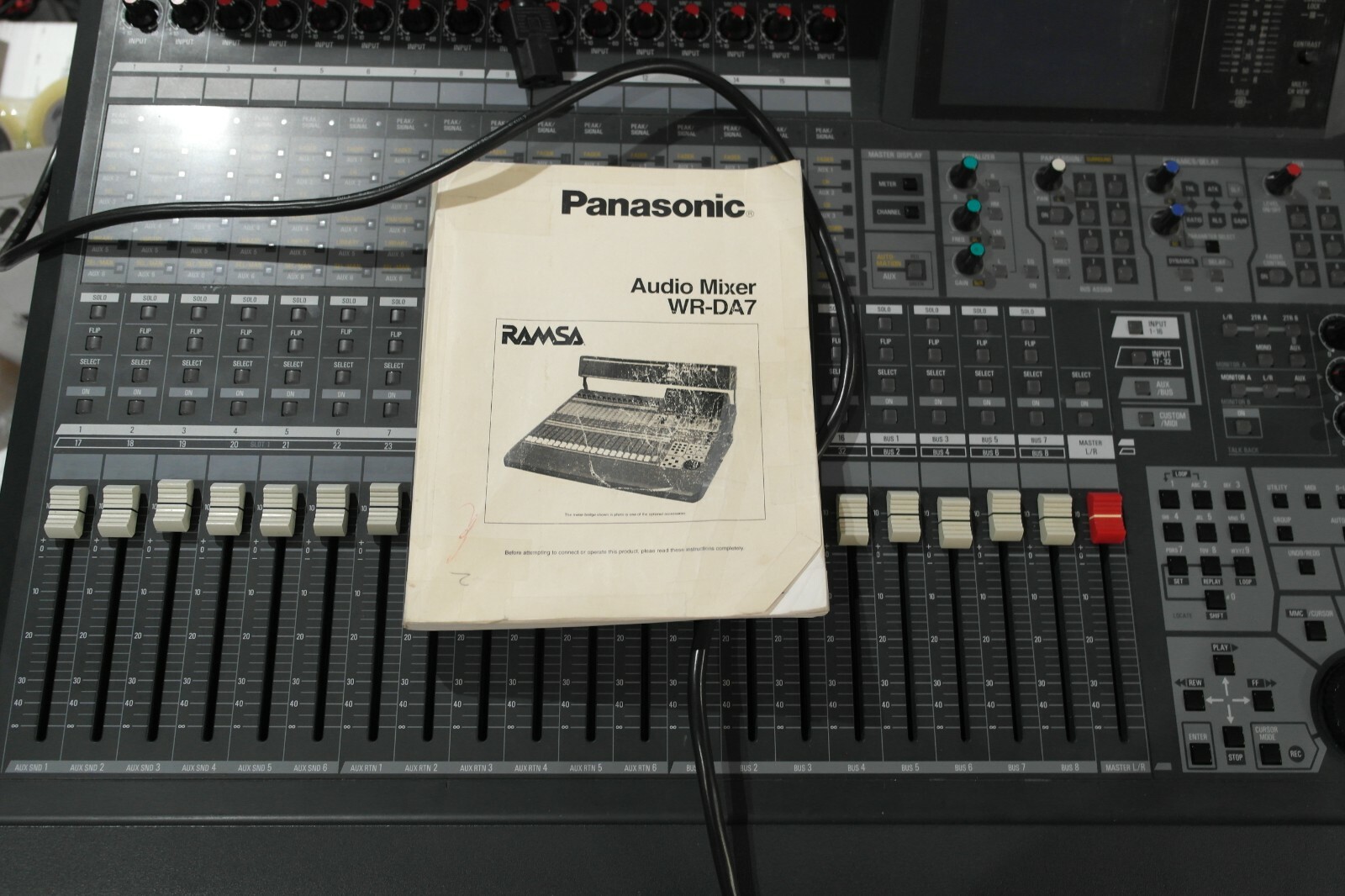 Panasonic Ramsa WRDA7 Proffesional Digital Studio Mixer Console No