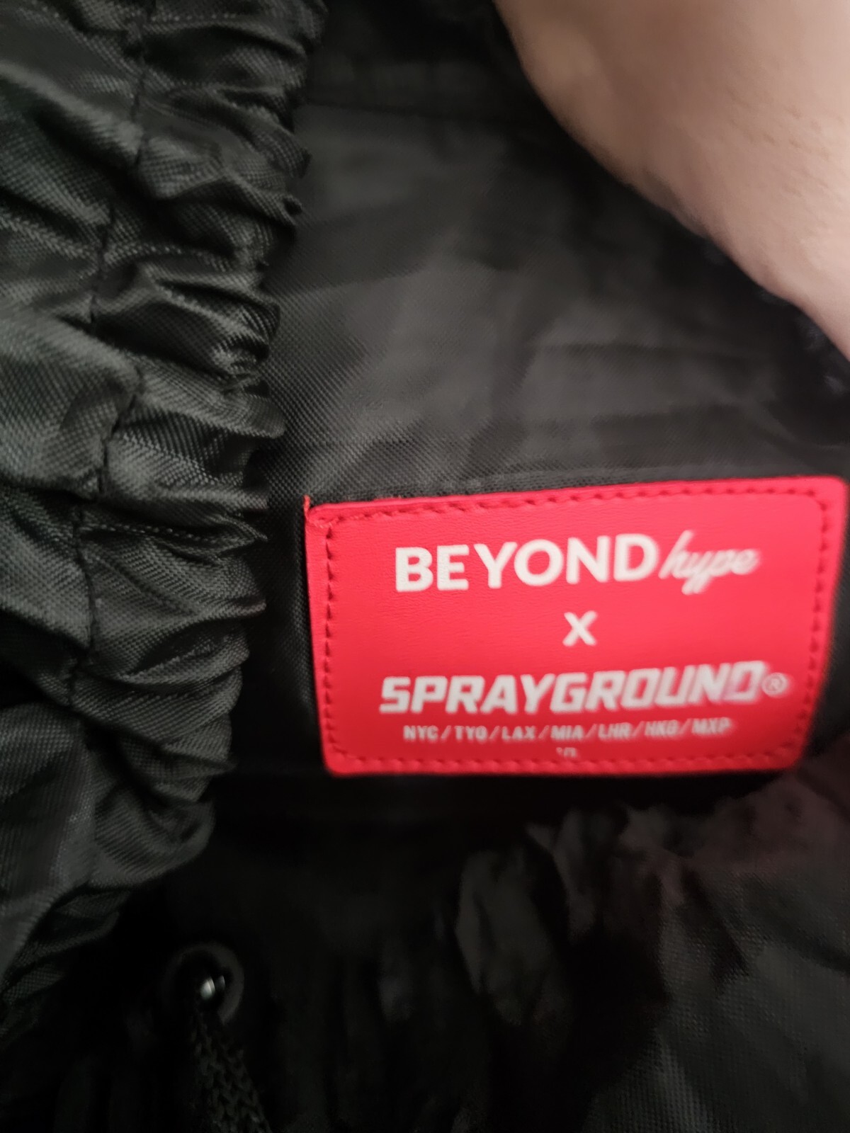 Spray Ground Backpack Black Army Pattern Shark - image 6