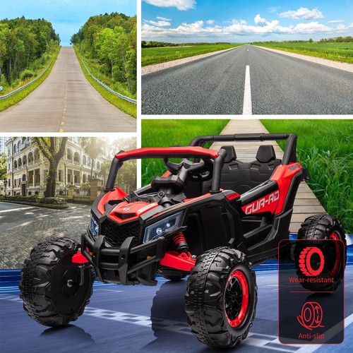 ๐๐๐24V Kids Ride-On Utv Car W/Remote Control Spring Suspension 200W Motor Mus - Picture 6 of 8