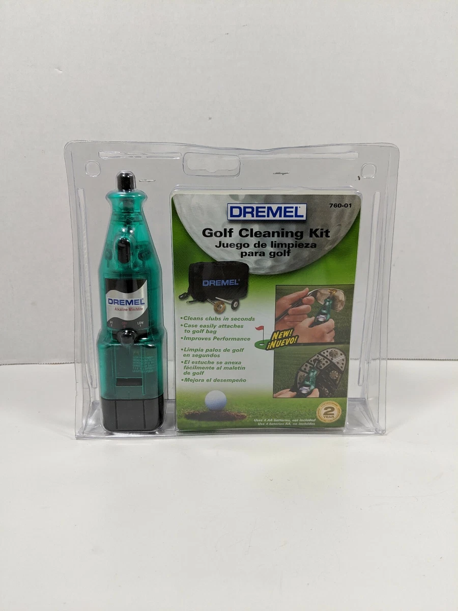 Dremel Golf Cleaning Kit 760 01 w 2 Tools Carrying Case eBay