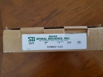 Fixed Arbor Hole Wheel Spiral Brush