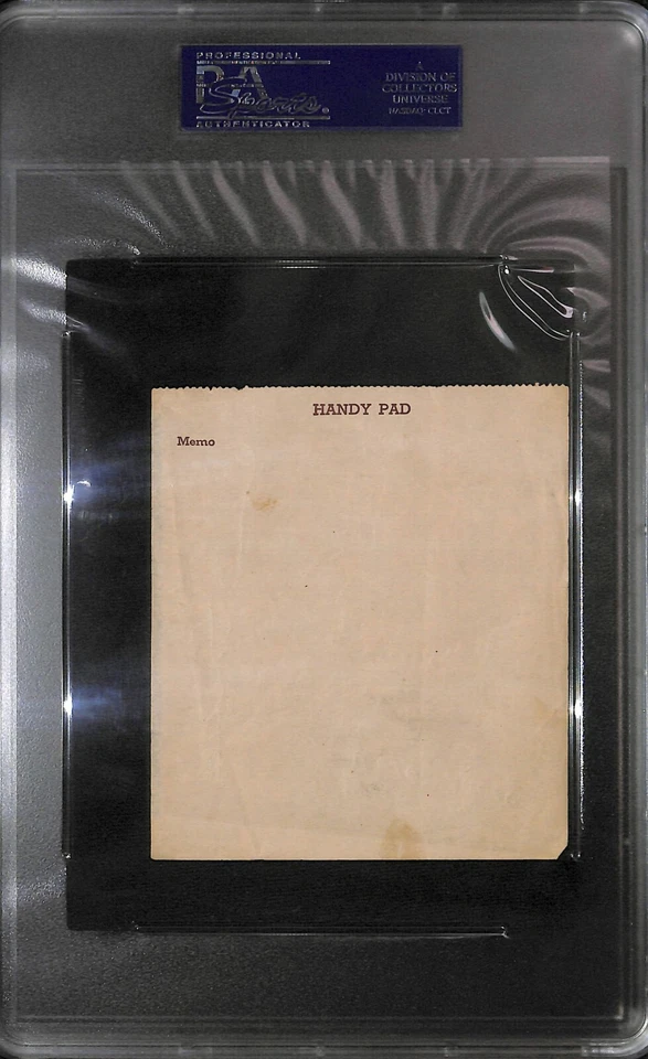 Pee Wee Reese Chuck Dressen Billy Herman +2 Signed 1952-53 Dodgers Cut PSA/DNA - Image 4 of 4