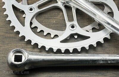 Vintage Cook Bros. Racing Mountain Bike CRANKS 175mm Purple Vintage Cook Bros. Racing Mountain Bike CRANKS 175mm Purple