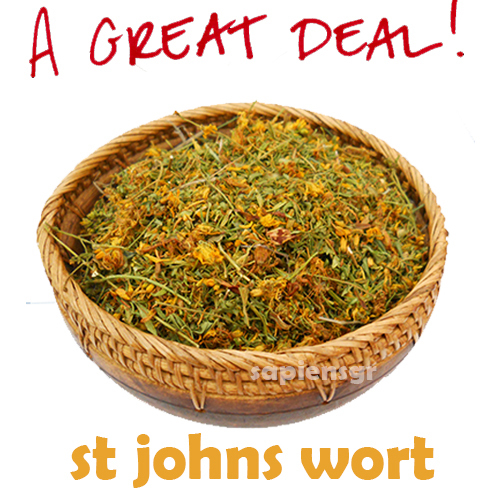 ☕ 80 g - 2,8 oz HIERBA DE SAN JUAN - HYPERICUM PERFORATUM - ¡TÉ DE HIERBAS SECAS!