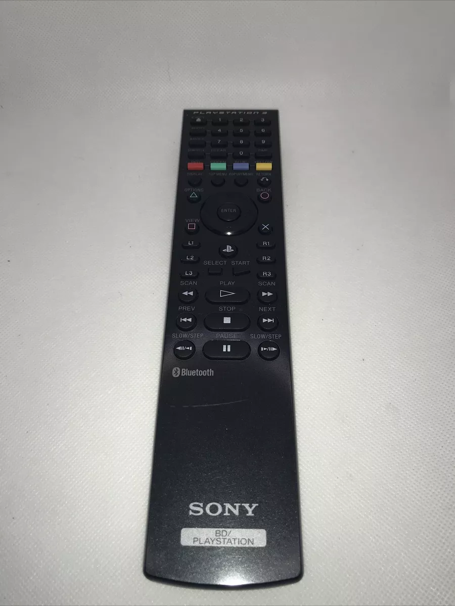 Sony PS3 BD Playstation 3 Media Blu-ray Disc Remote Control CECHZR1U