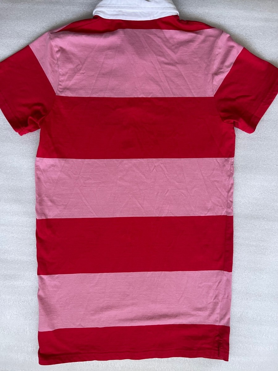 FILA, WOMEN'S S, POLO DRESS, RED PINK STRIPES, Barely Worn MINT! View 6